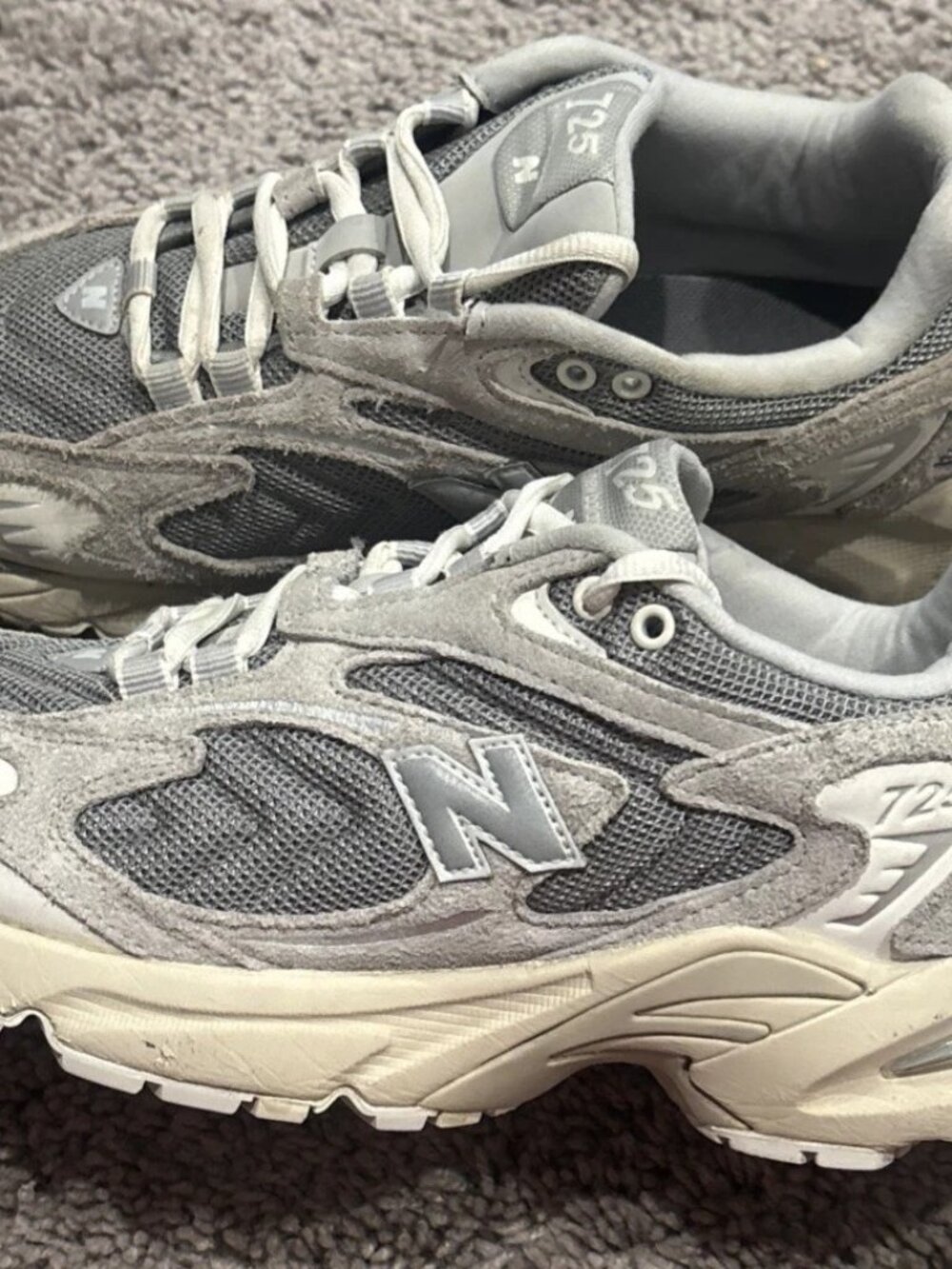 New Balance 725 V1 Raincloud/Shadow Grey/Sea Salt ML725AA Size M 8D W 9.5D